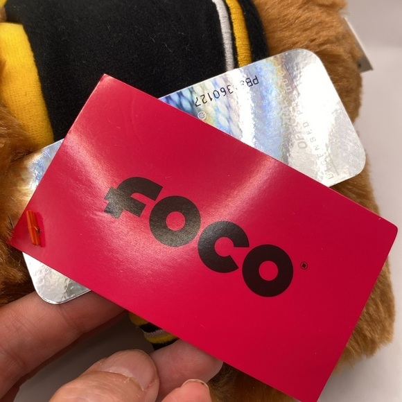 Pittsburg Penguins Jersey Sweater Stuffed Bear 8 inches New w Tags Gift Hockey - Picture 4 of 7